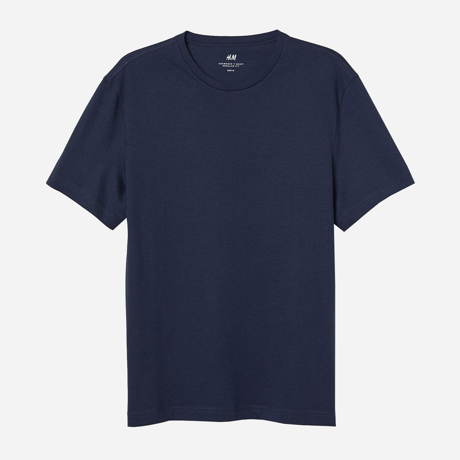 

Футболка H&M XAZ140250TKFR M Темно-синяя