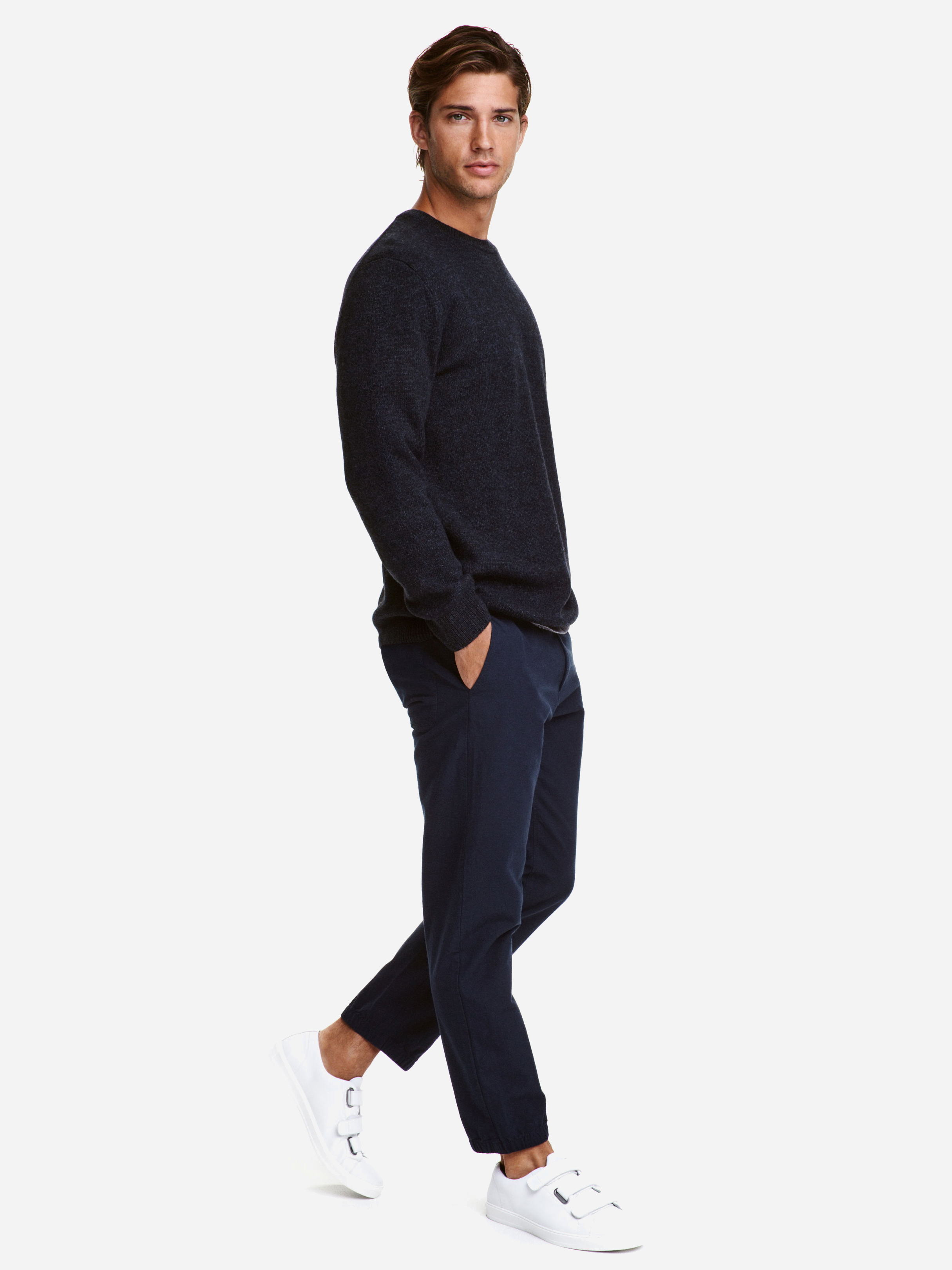 

Штаны H&M XAZ081590HYJJ  Темно-синие, Штаны H&M XAZ081590HYJJ 38 Темно-синие