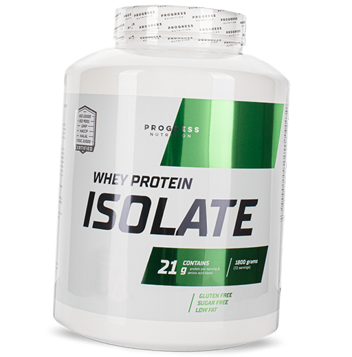 

Изолят, Whey Protein Isolate, Progress Nutrition 1800г Печенье-крем (29461001)