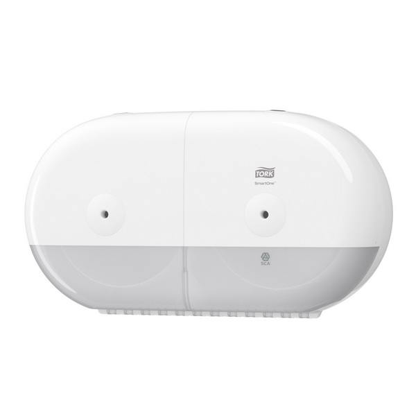 

Диспенсер для туалетной бумаги Tork SmartOne двойной в мини-рулонах (682000)