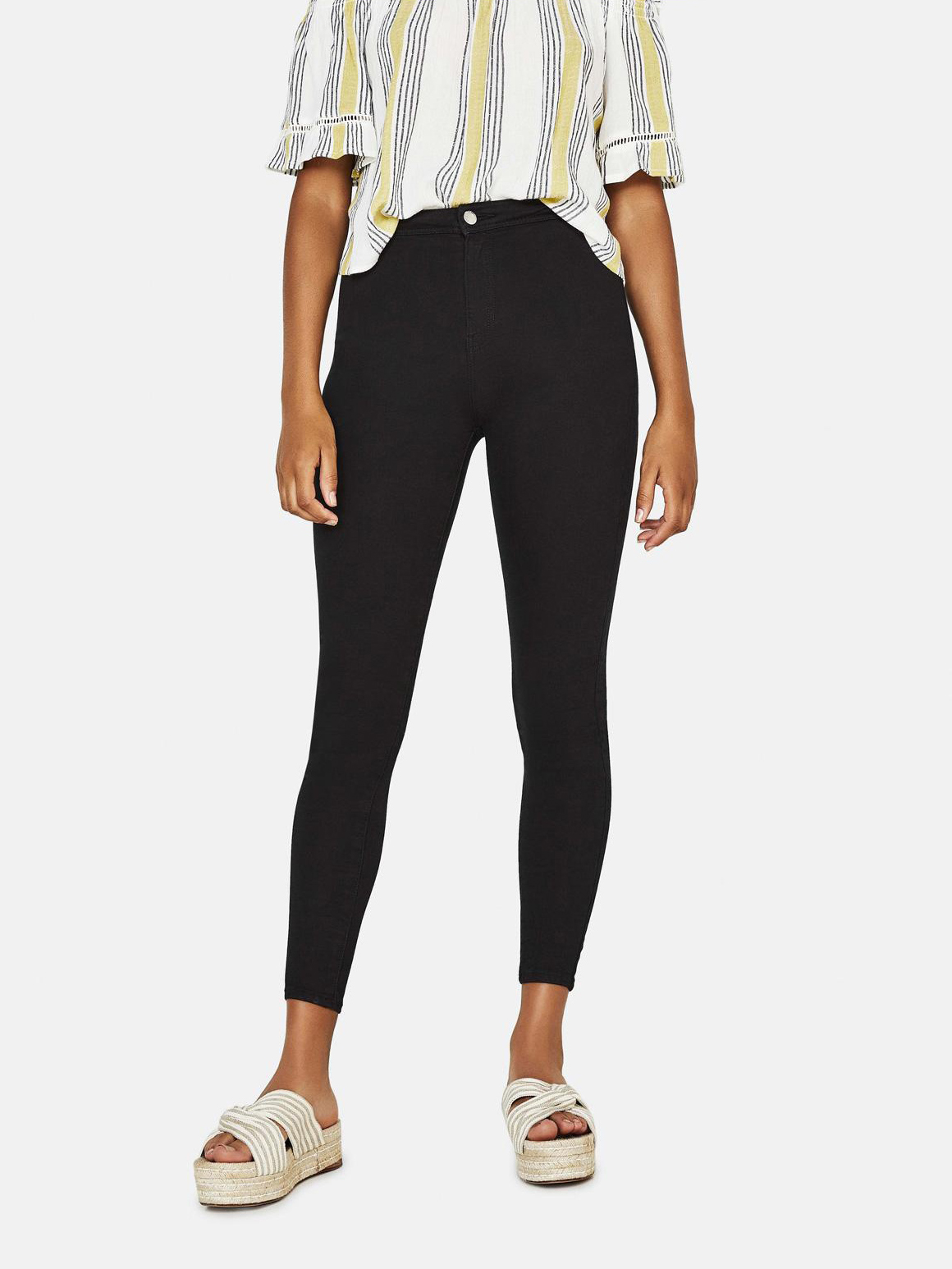 

Брюки Bershka XAZ180144RTHS  Черные, Брюки Bershka XAZ180144RTHS 34 Черные