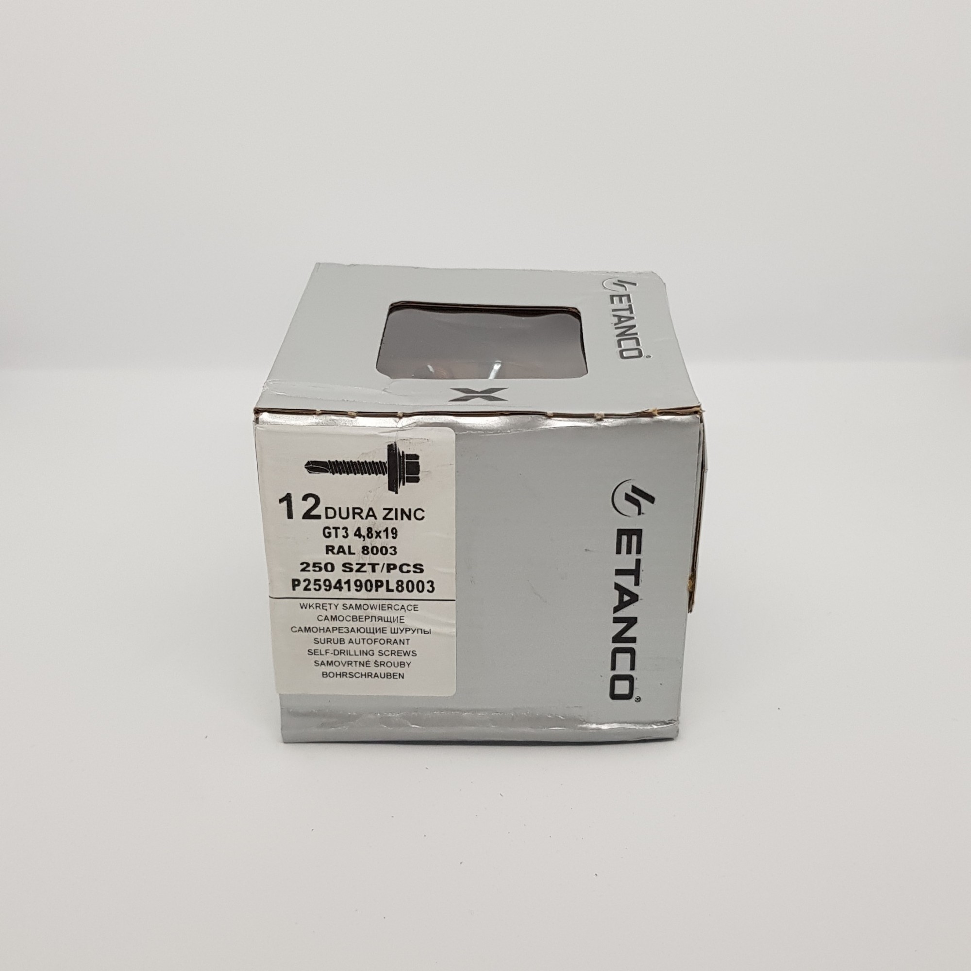 

Кровельные саморезы с резиновой шайбой EDPM Etanco Gunnebo 4,8х19 мм RAL 8003 Глиняный коричневый Медный металлик по металлу 250шт