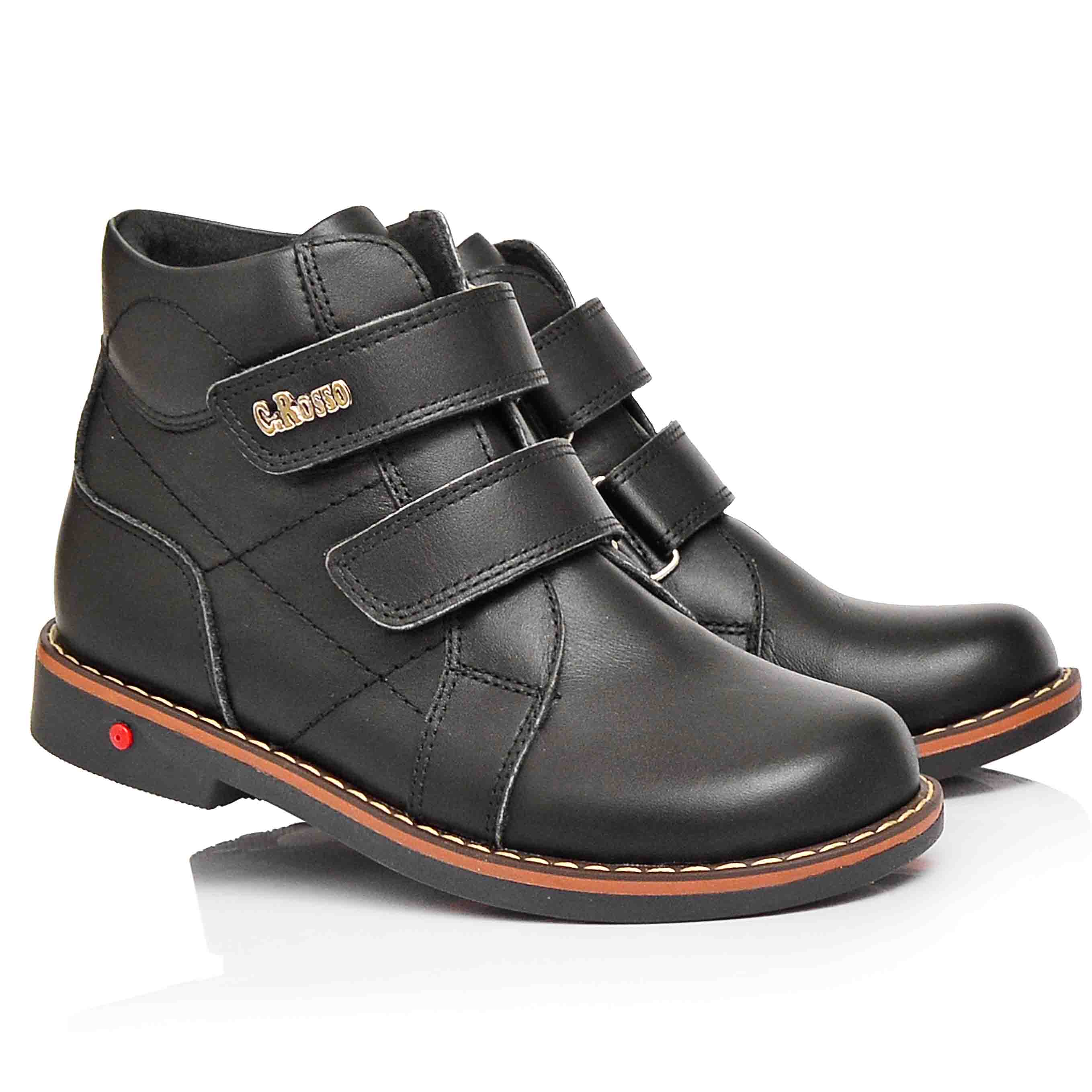 

Ботинки демисезонные для мальчиков Cezara Rosso 34 (22,5 см) Черные (11-91101)