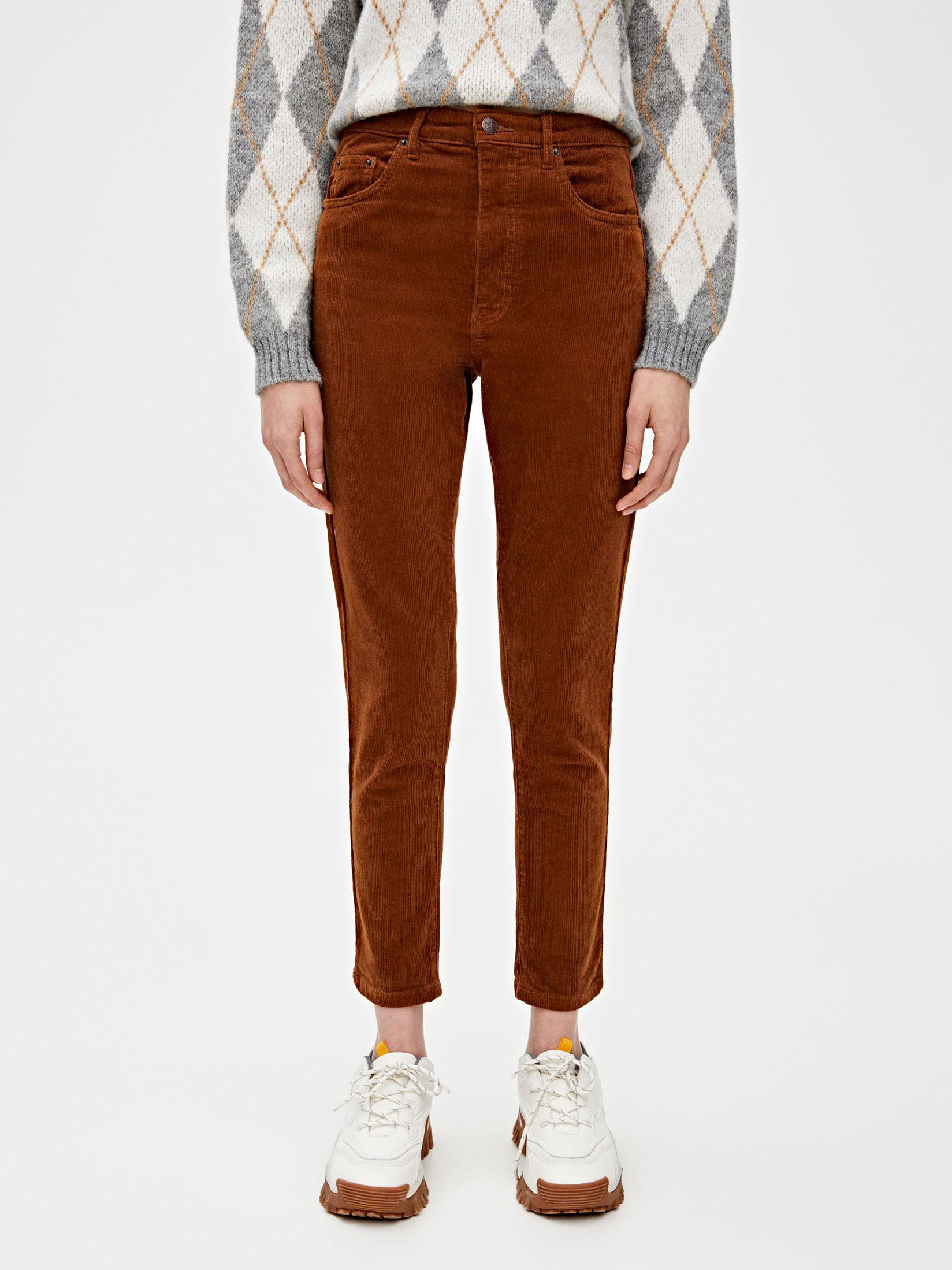 

Брюки Pull & Bear XAZ260764ARZF  Коричневые, Брюки Pull & Bear XAZ260764ARZF 42 Коричневые
