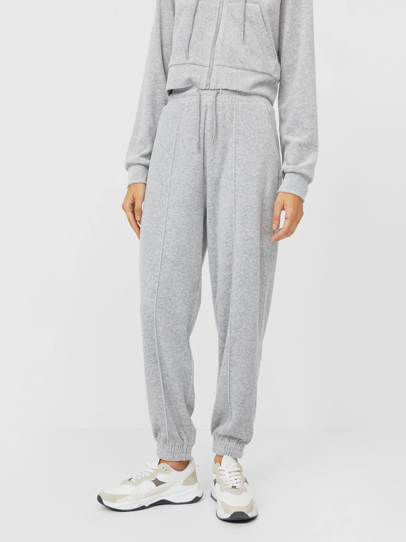 

Спортивные штаны Stradivarius XAZ283959DGCW  Светло-серые, Спортивные штаны Stradivarius XAZ283959DGCW M Светло-серые