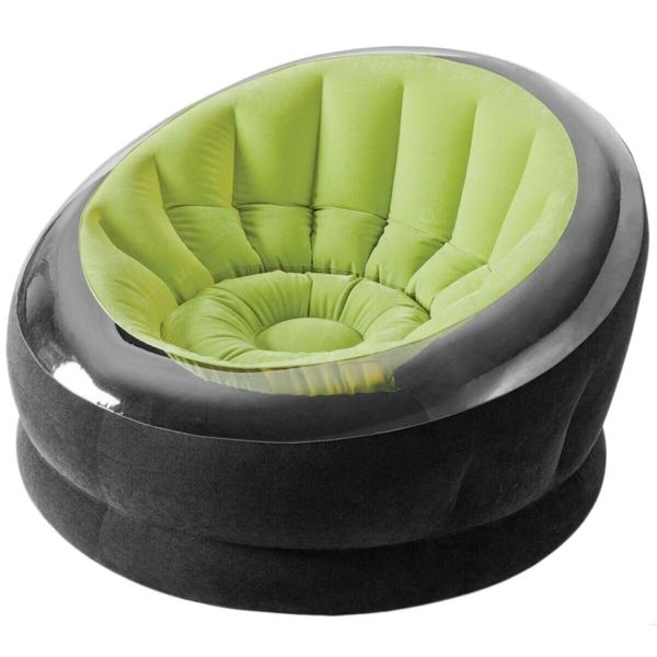 

Надувное кресло Intex 68582 (112х109х69 см) Empire Зелёное