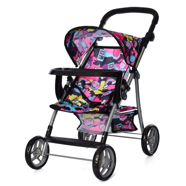 

Коляска для куклы Melogo 9366 T/018-6 (58.5 x 33.5 x 61.5 см) Разноцветная