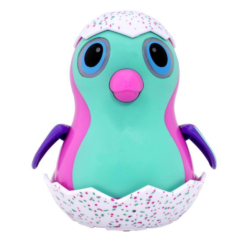 

Интерактивная игрушка питомец пингвин Хетчималс со звуком и светом Hatchimals Wind-Up Pengualas Spin Master