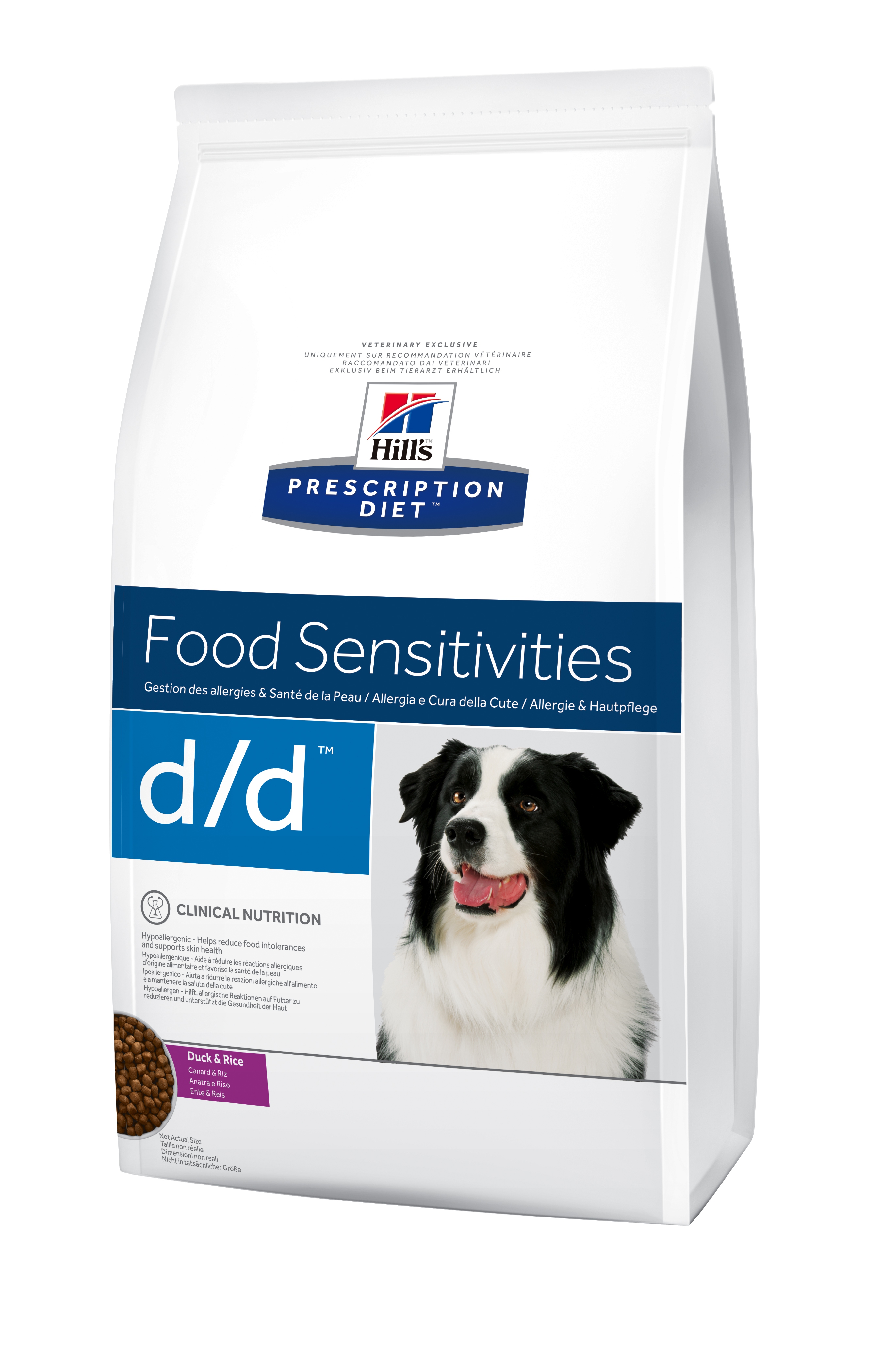 

Лечебная диета Hills Prescription Diet Canine d/d Утка и Рис разработан для диетотерапии собак с любыми воспалительными -12 кг