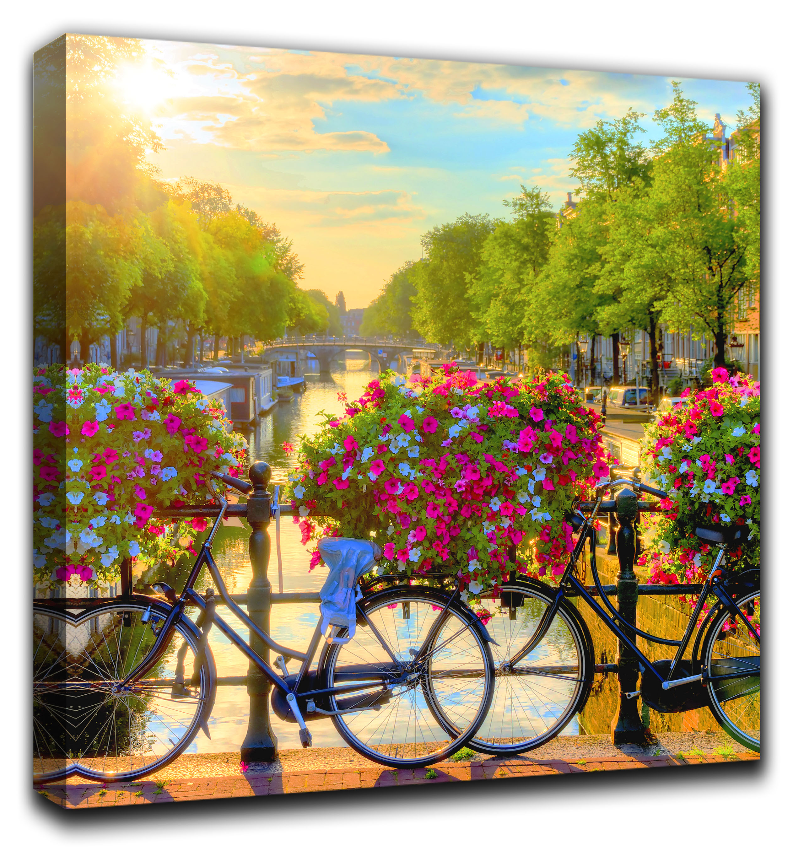 

Картина на массивном подрамнике RozenfeldArt 80-AMSTERDAM2 80*80 см