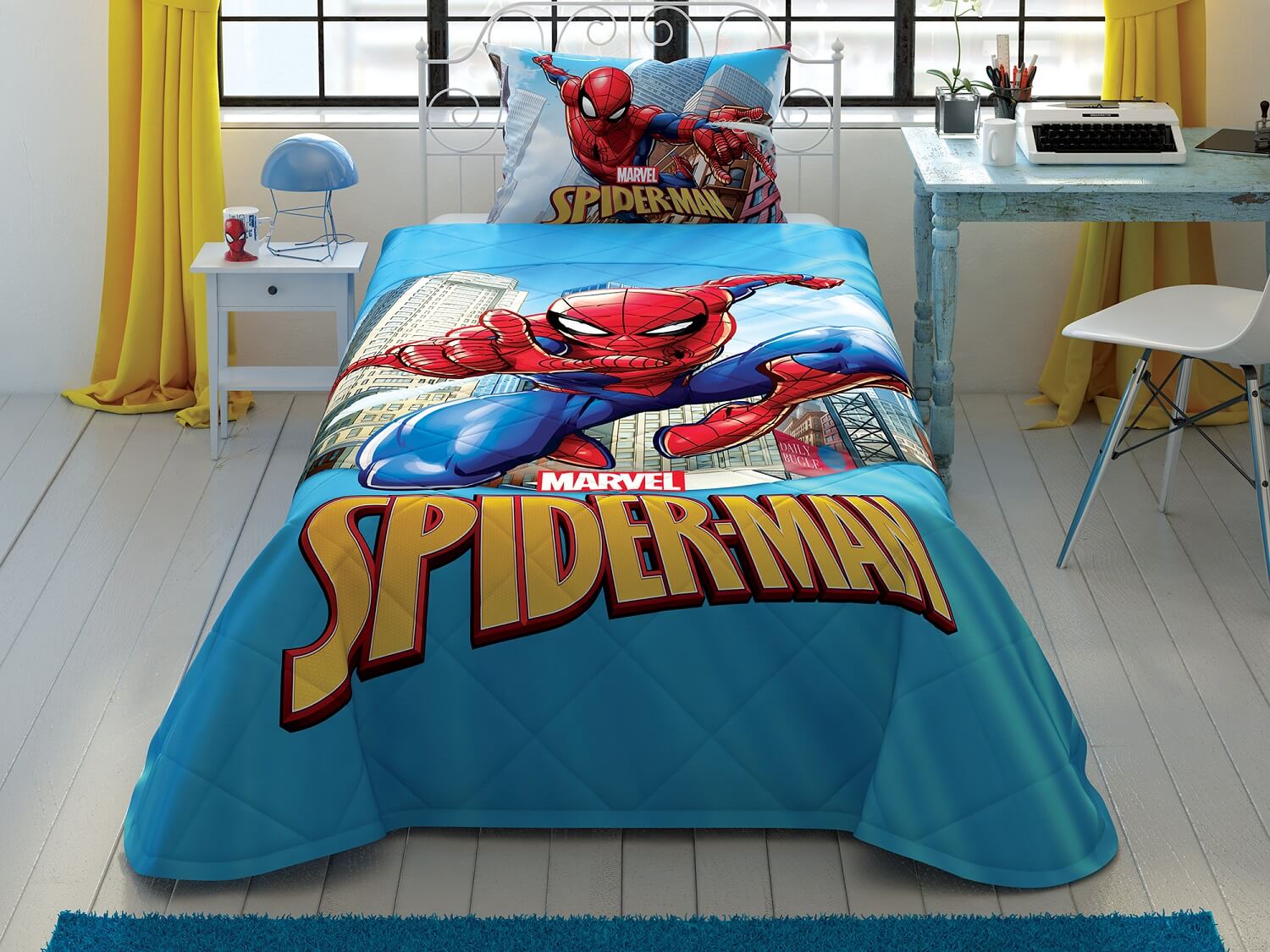 

Стеганное покрывало TAC Spiderman Classic 160 × 220 см + наволочка 50 х 70 см