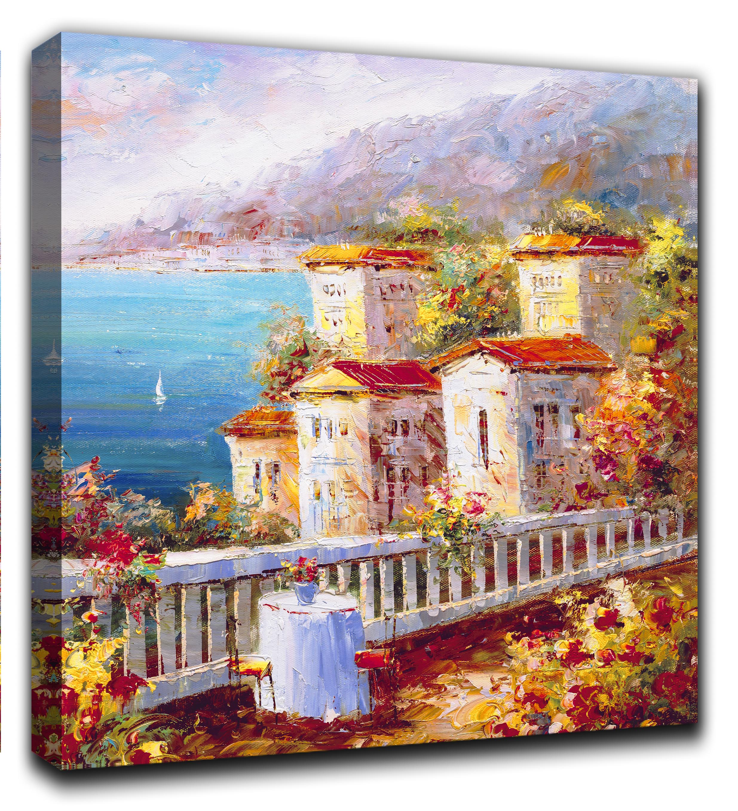 

Картина на массивном подрамнике RozenfeldArt 80-SEA-WIEV 80*80 см