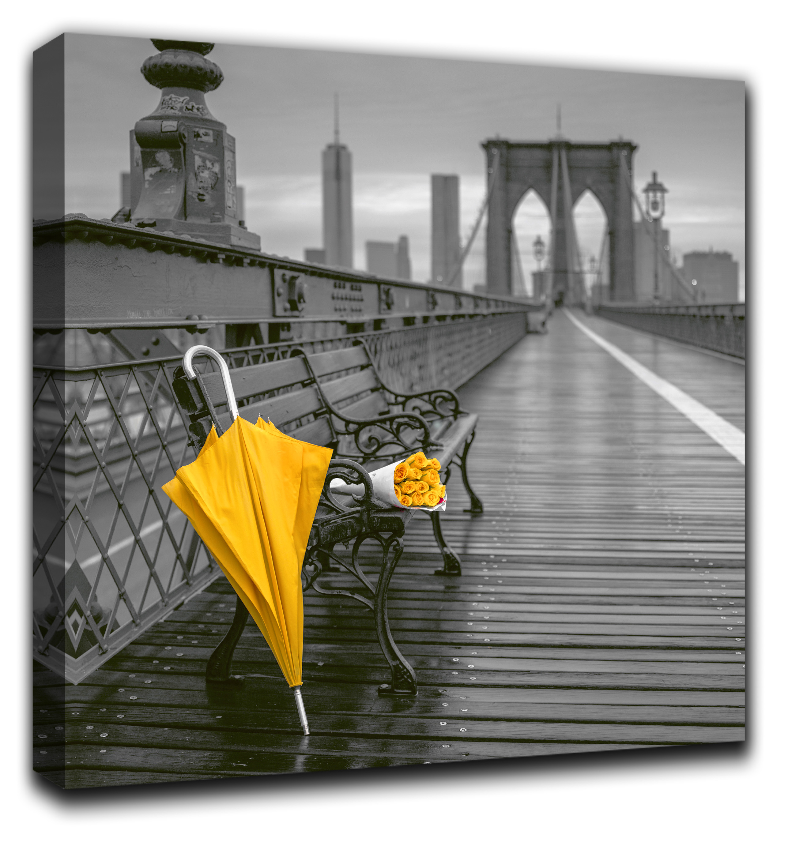 

Картина на массивном подрамнике RozenfeldArt 80-AF-New-York-297-C02 80*80 см