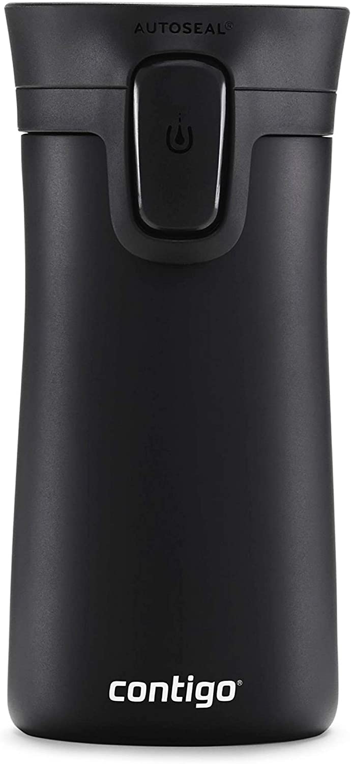 

Термокружка, термос Contigo Autoseal Travel Mug 10 Oz Matte Black 300 мл, Черная