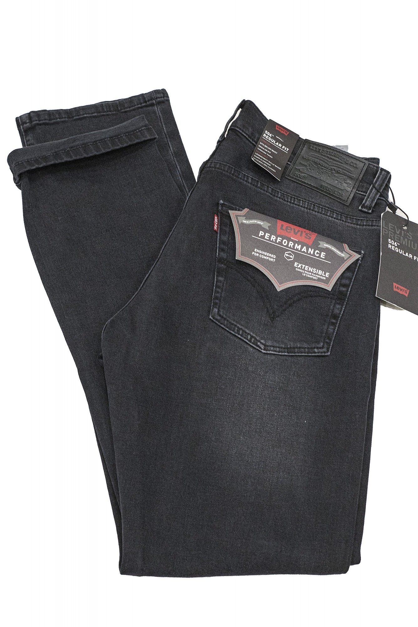 

Джинсы 506 BLACK GREY  Темно серые, Джинсы 506 BLACK GREY 38 Темно серые