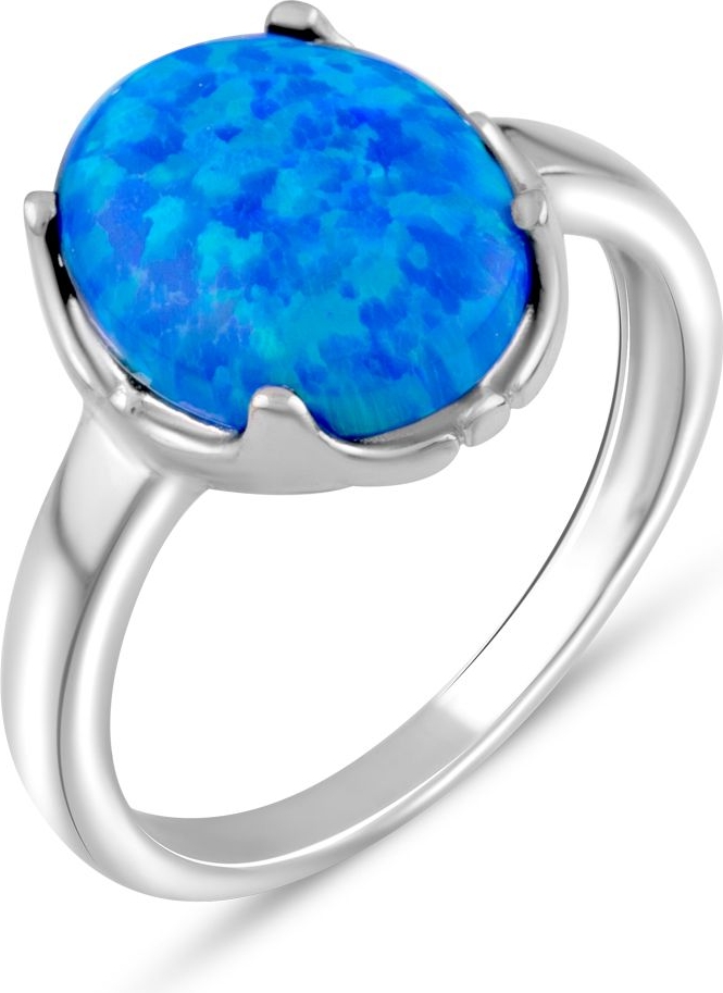 

Серебряное кольцо SilverBreeze с опалом 2.023ct 2072515 18 размер, 18 размер