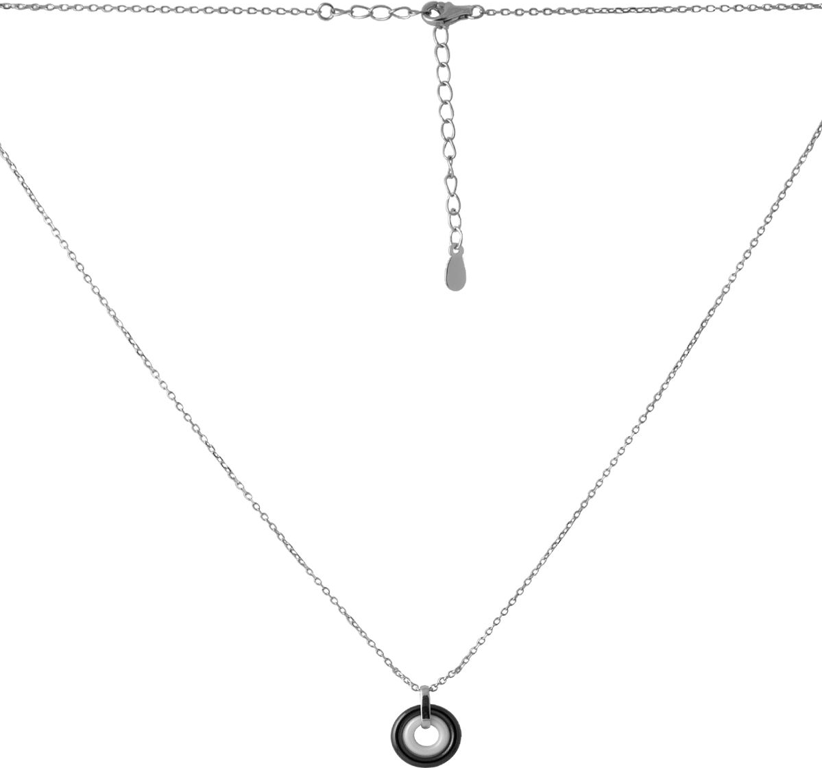 

Серебряное колье SilverBreeze с керамикой 2068914 400450 размер, 400-450мм размер