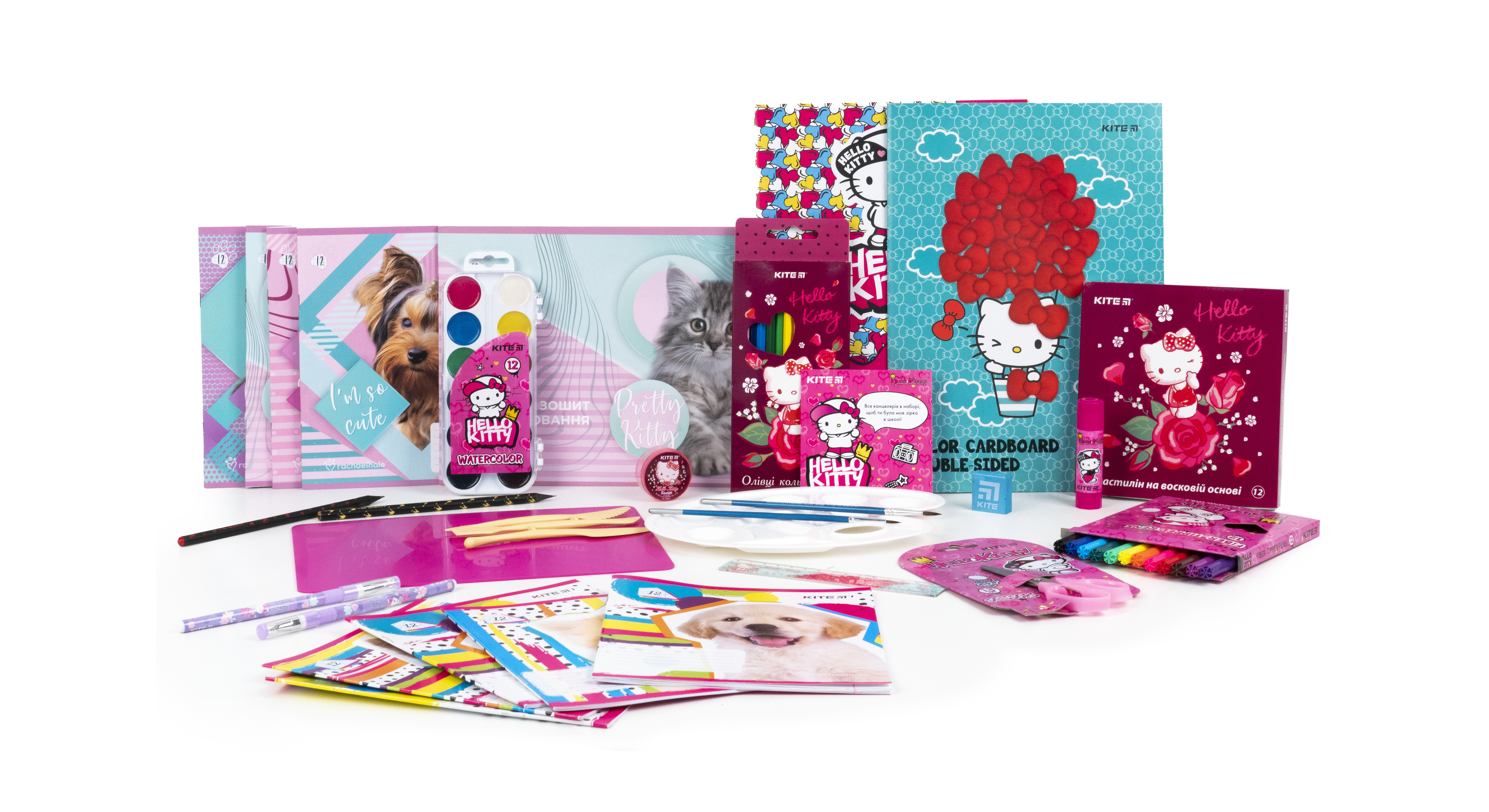 

Набор для первоклассника Kite Hello Kitty K21-S04