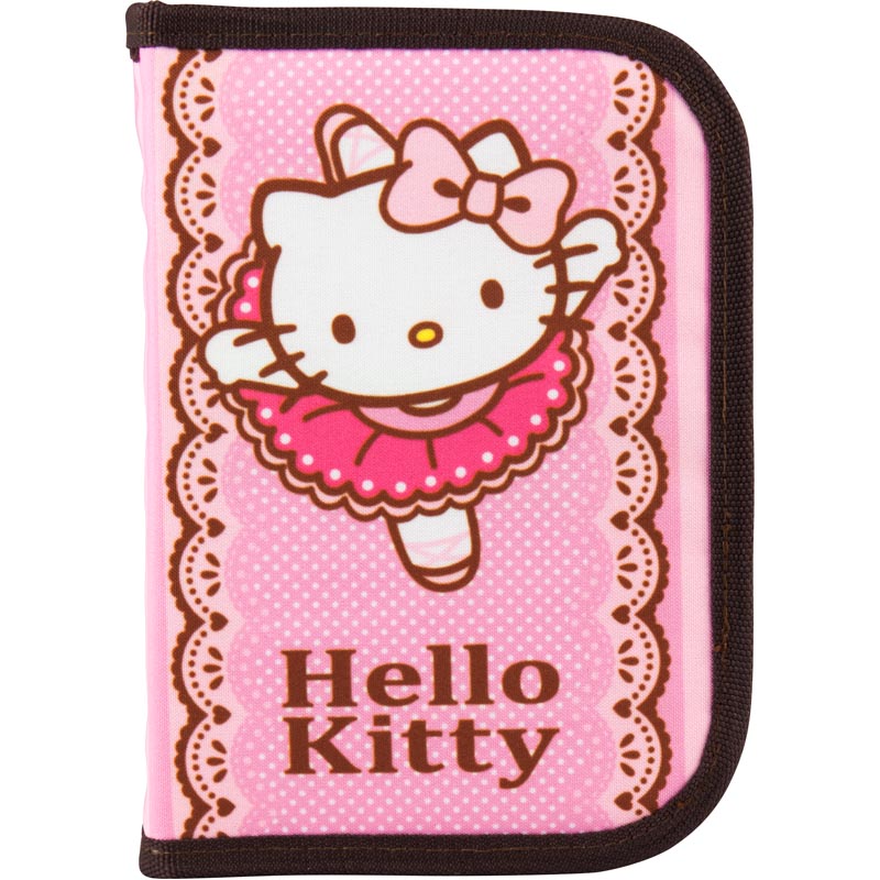 

Пенал школьный для девочек Kite Hello Kitty HK18-621-1