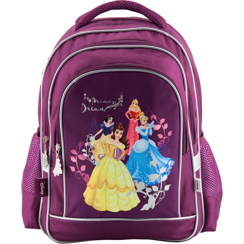 

Рюкзак школьный для девочек Kite Princess бордовый P18-509S