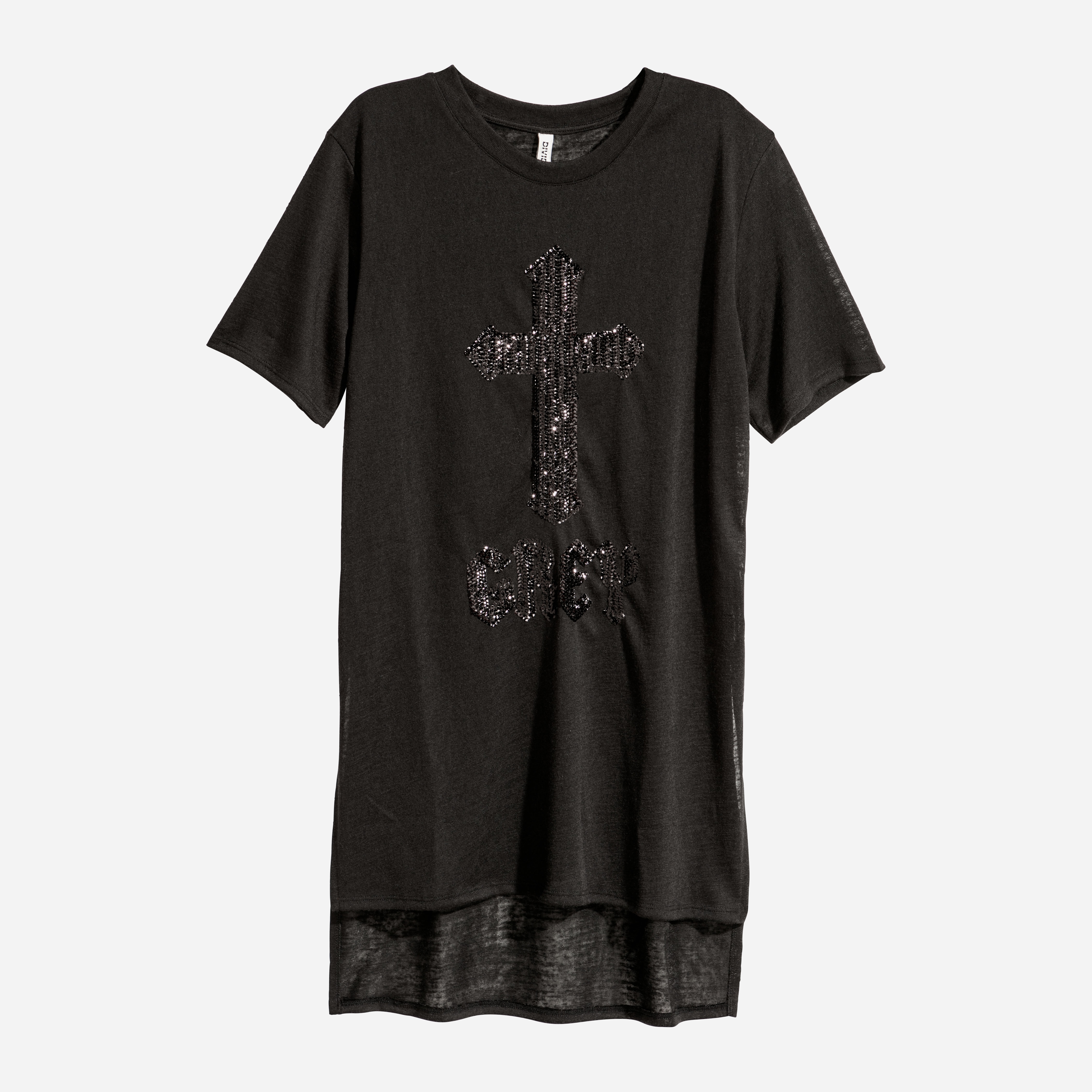 

Футболка H&M Divided XAZ155824HDVZ  Черная, Футболка H&M Divided XAZ155824HDVZ XS Черная