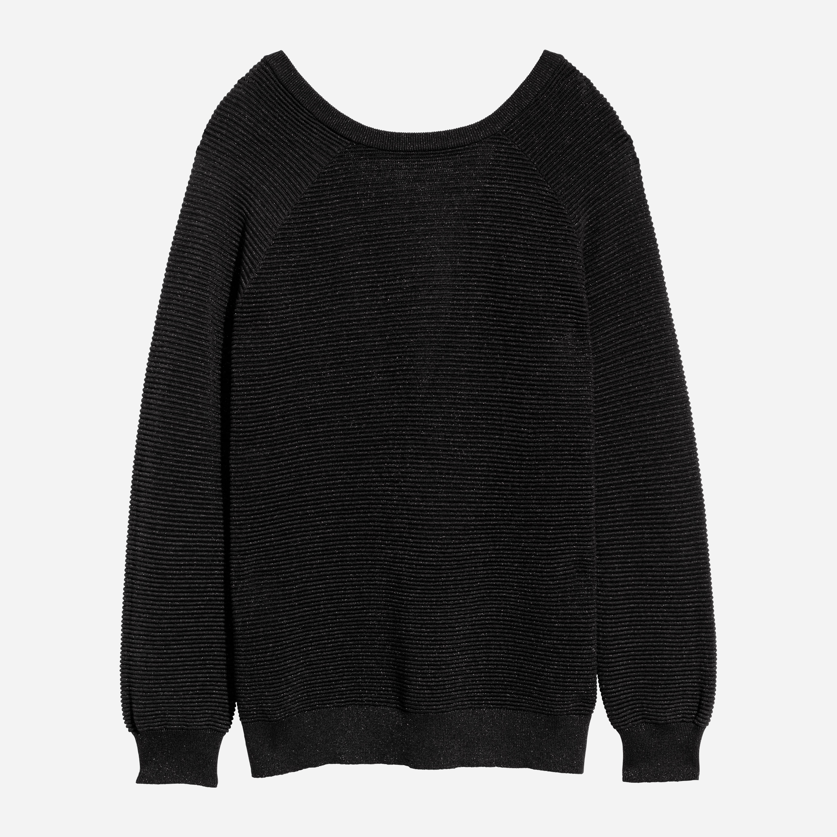 

Джемпер H&M Divided XAZ173108VSIV L Черный с серебристым