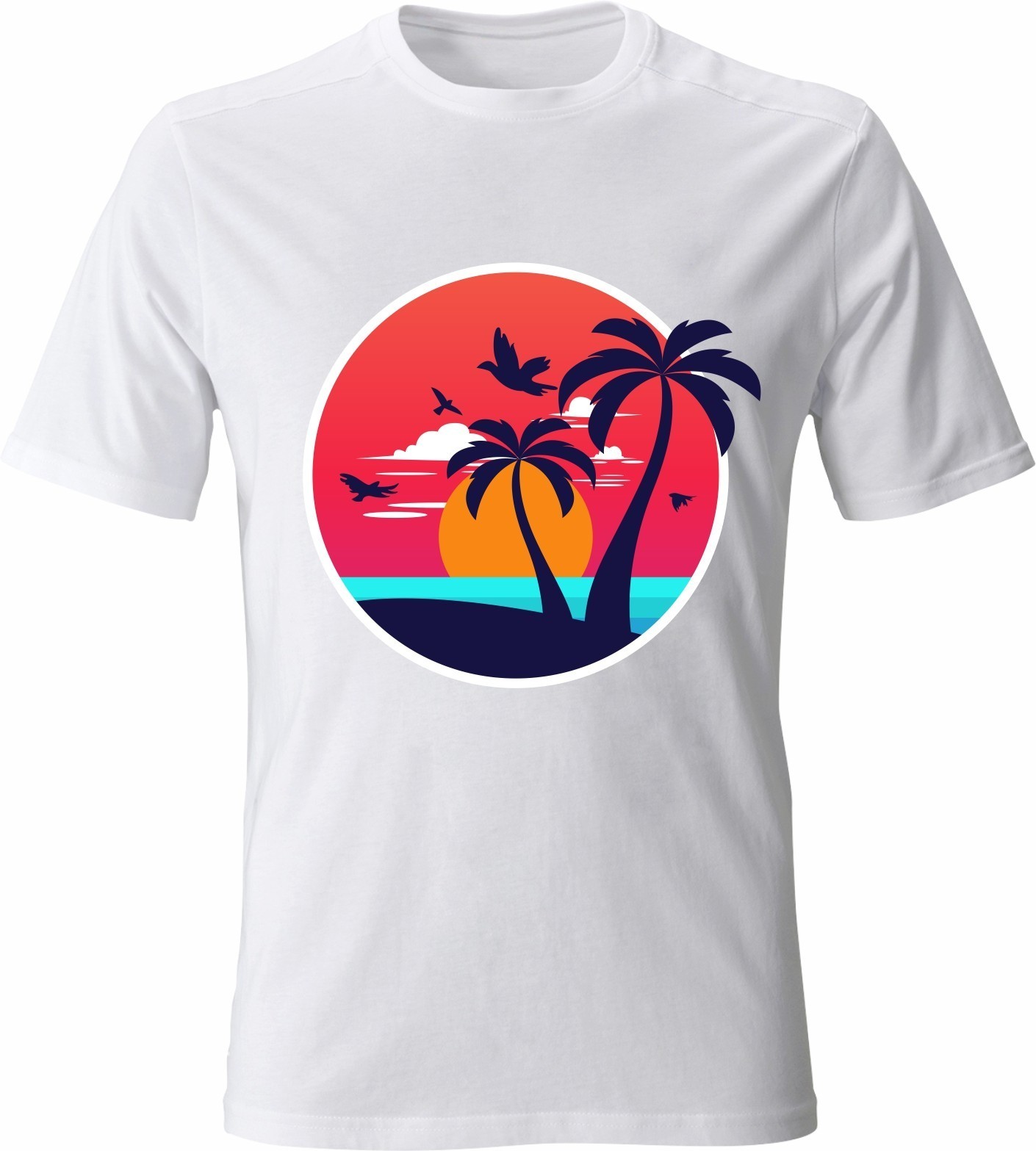 

Футболка Vivay Sunset  Белая(6268, Футболка Vivay Sunset XL Белая(6268)