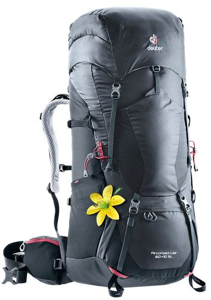 

Рюкзак Deuter, Aircontact Lite 60+10 SL цвет 4701 graphite-black