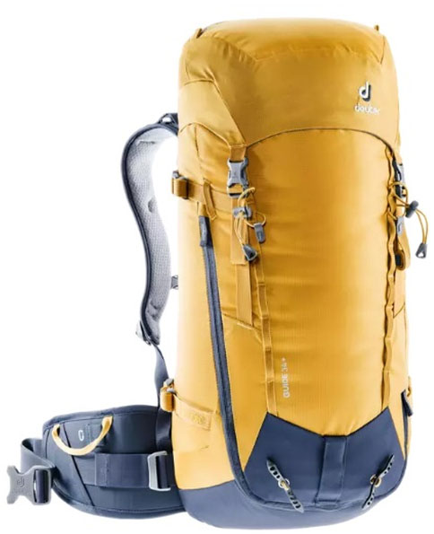 

Рюкзак Deuter, Guide 34+ цвет 9309 curry-navy