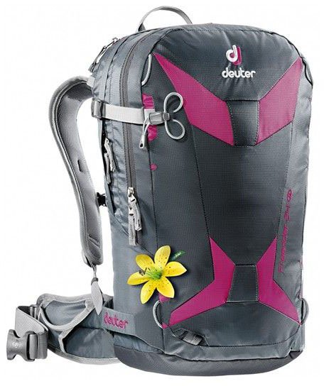 

Рюкзак Deuter, Freerider 24 SL цвет 4507 graphite-magenta