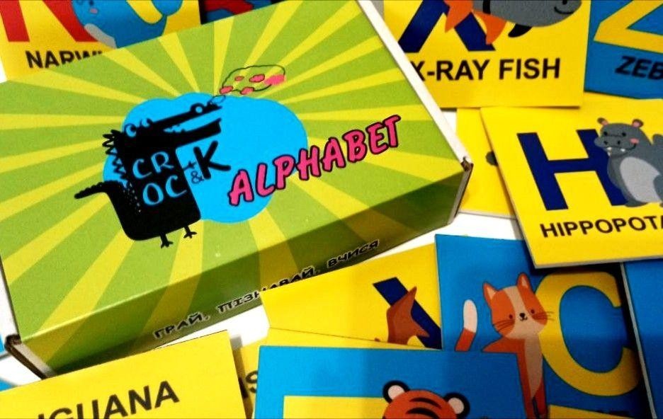

Магнітна абетка CROC&K ALPHABET 10x10 см (6523)