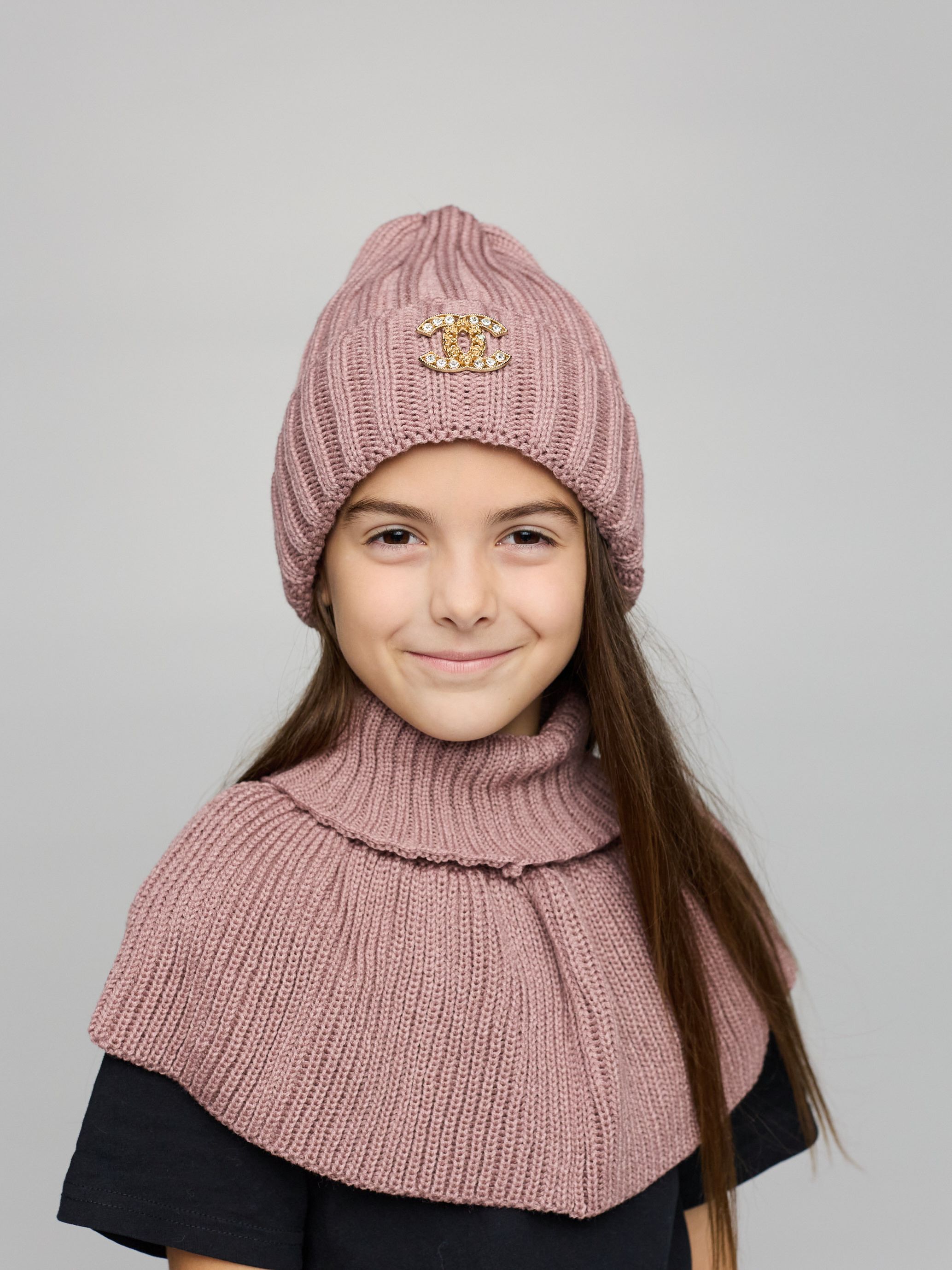 

Манишка Sample DX6295 50-55 см Коричневая