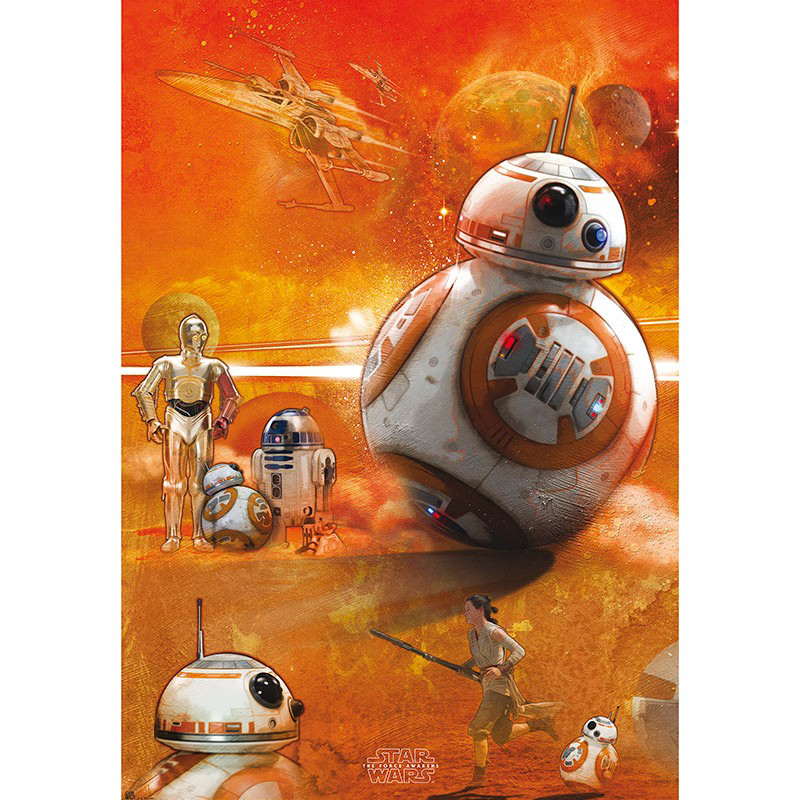 

Постер STAR WARS ВВ8 (Звездные войны) 98 x 68 см (ABYDCO331)