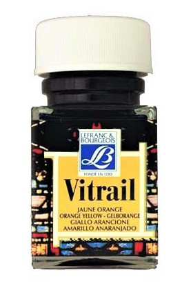

Вітражна фарба Vitrail #231 Orange yellow (Оранжево-жовтий) на сольвентній основі, 50 мл Lefranc & Bourgeois