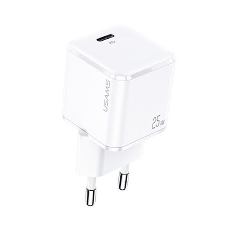 

СЗУ Usams US-CC140 T42 25W Super Si (1Type-C/25W) Белый