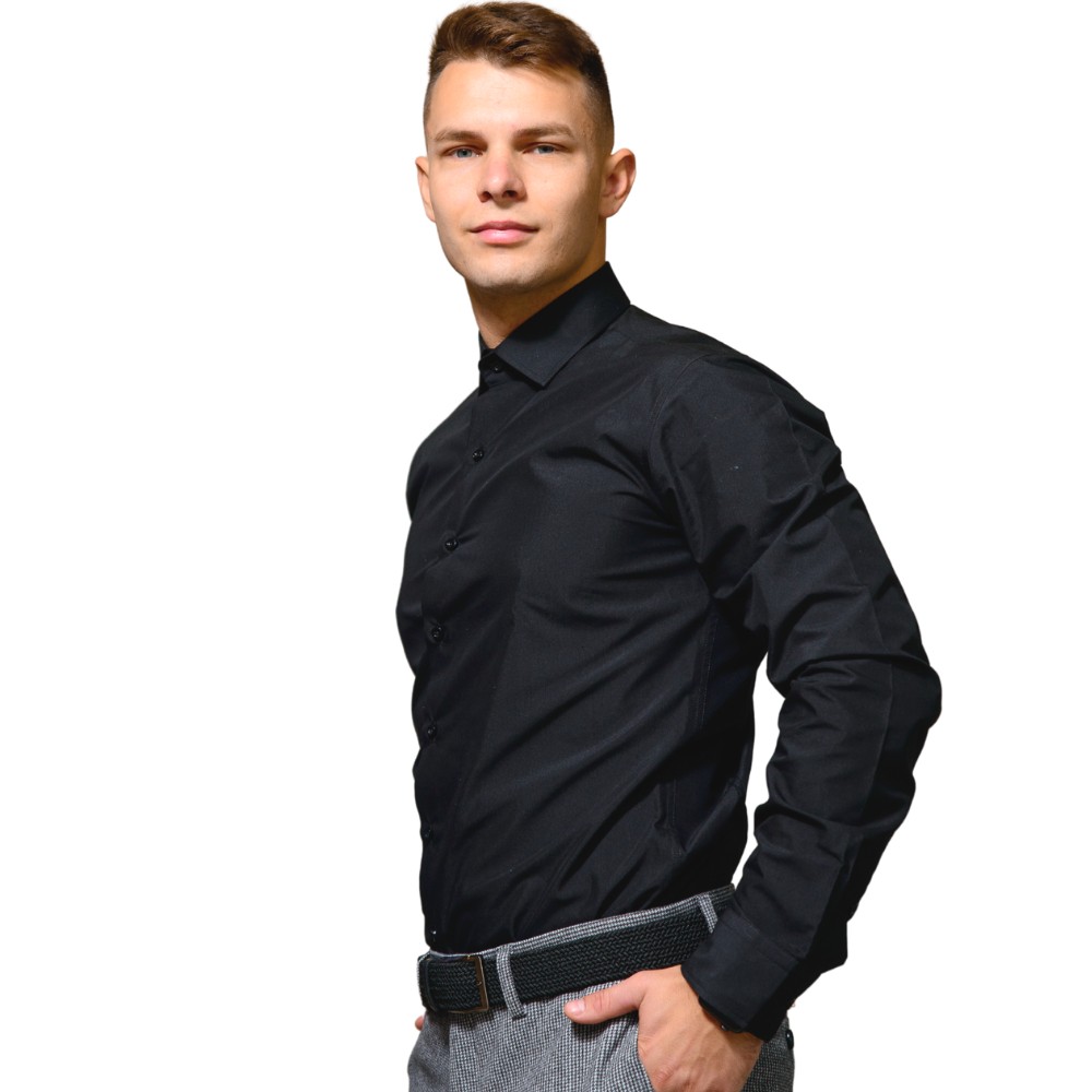 

Сорочка SNIJANA Dacron 31  чорна, Сорочка SNIJANA Dacron 31 54 чорна