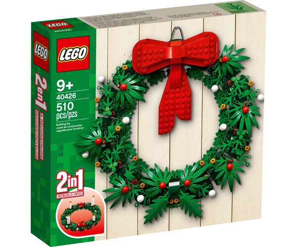

Конструктор LEGO Creator Рождественский венок 2-в-1 (40426)