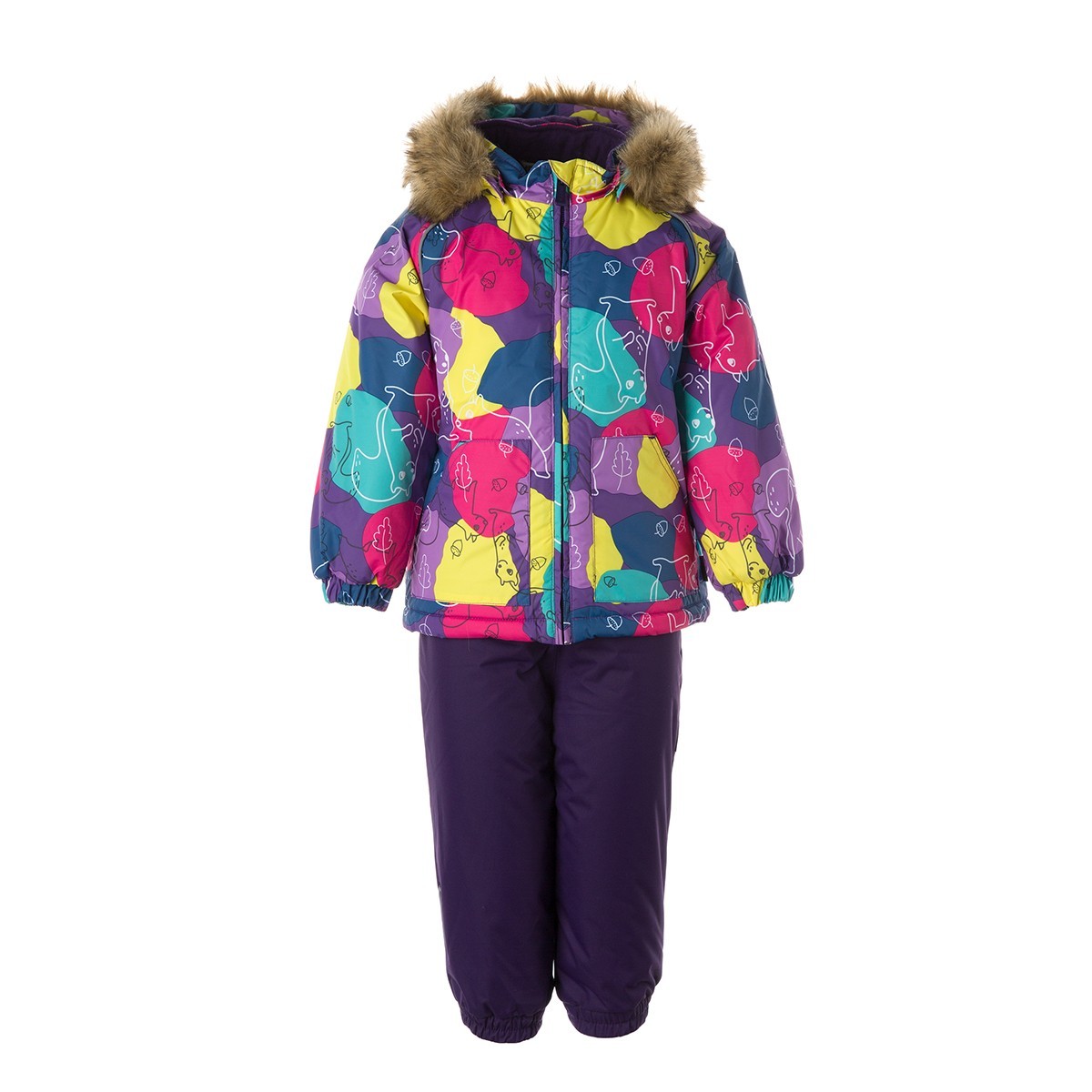 

Зимовий комплект (куртка+штаны) HUPPA AVERY Lilac/Purple 92см мультиколор (41780030-14753)