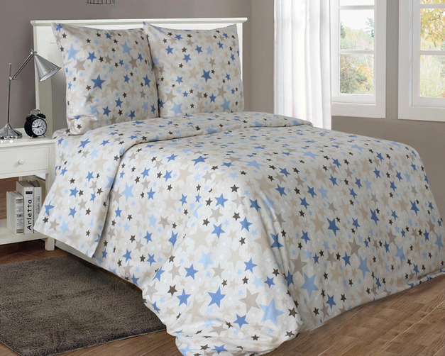 

Комплект постельного белья MirSon Бязь 17-0545 Sinta Двуспальный