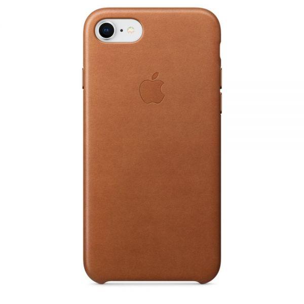 

Чехол Кожаный Leather Case Original для iPhone 8 Brown (03) коричневый