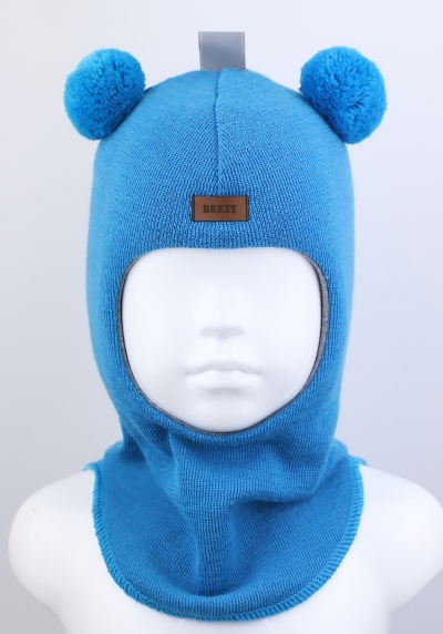 

Зимняя шапка шлем Beezy для мальчика 1402-07-21 Мишка р. 0 (44-46 см)