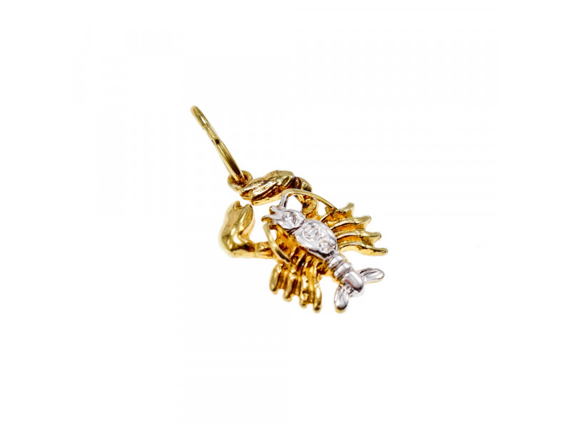 

Золотой кулон 585 проба *Рак* Sky Jewelry 001924