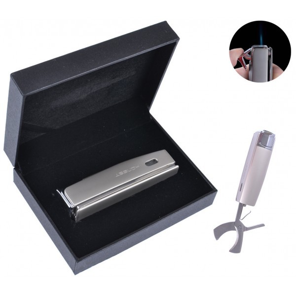 

Зажигалка для сигарет в подарочной упаковке (Острое пламя) 3006-2