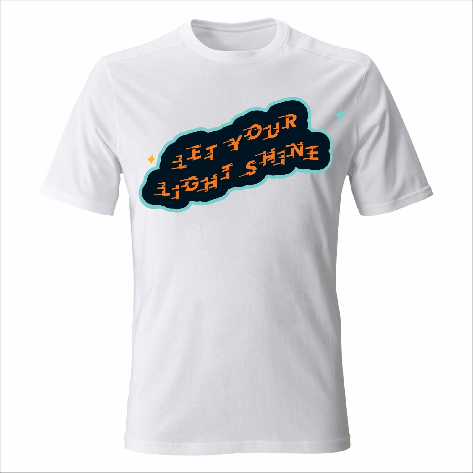 

Футболка Vivay Let your light shine белая муж  (5688, Футболка Vivay Let your light shine белая муж L (5688)