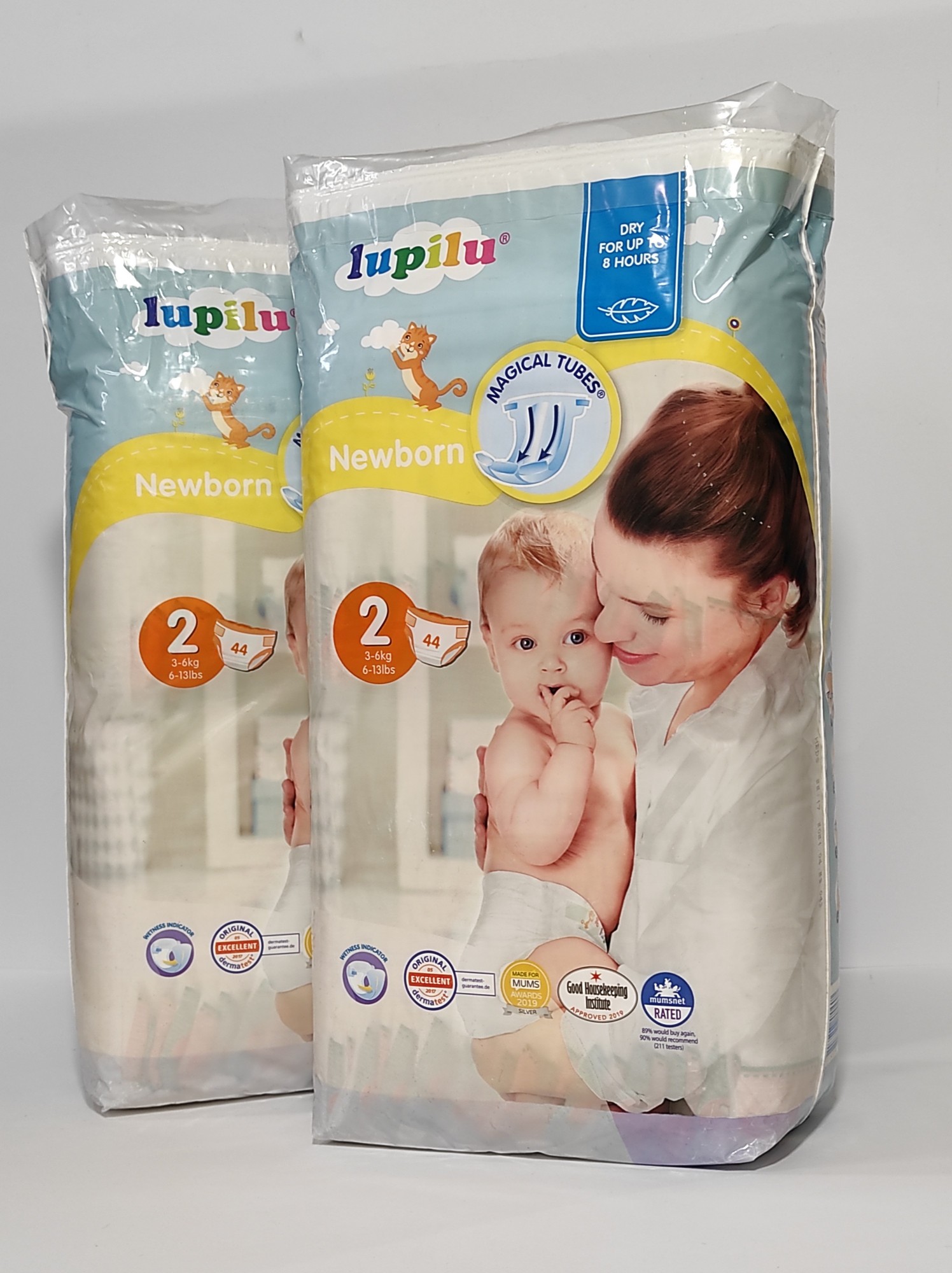 

Підгузки Lupilu Newborn розмір 2 Вага 3-6 кг. 88 шт.