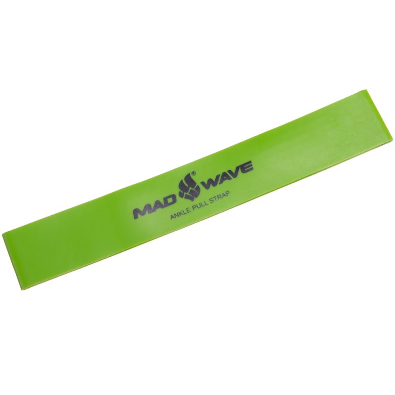 

Тренажер для плавания MadWave Ankle Pull Strap 250х40х1,9 мм, зеленый, код: M077603010W-S52