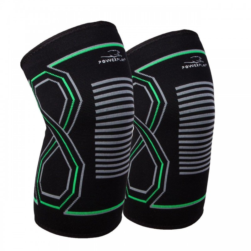 

Наколенники спортивные PowerPlay L/XL черные (пара), код: PP_4099_L/XL_Black