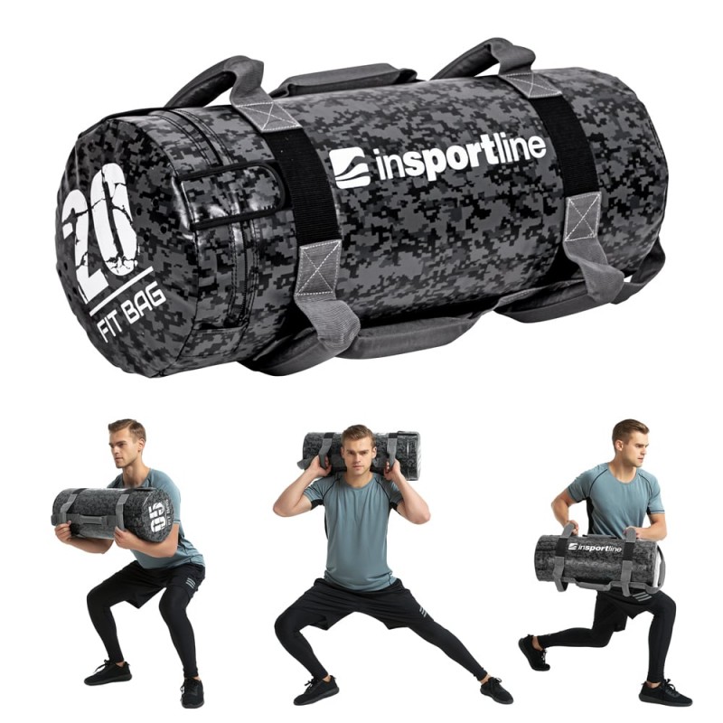 

Мешок с песком для тренировок Fitness Crossfit Insportline Fitbag Camu 20кг, код: 17894-HD