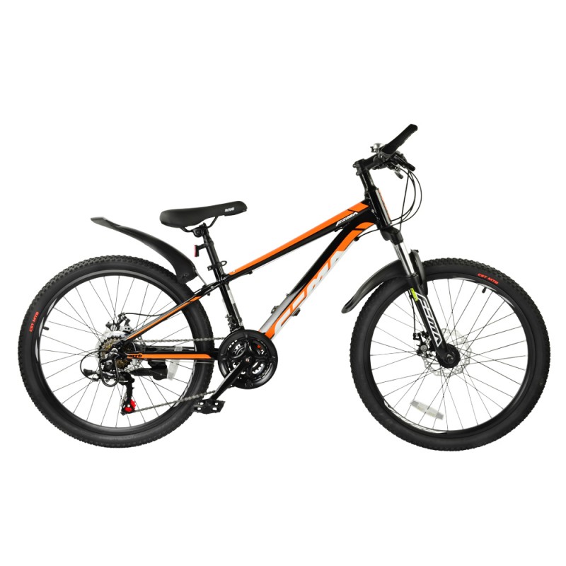 

Велосипед RoyalBaby FEMA MTB 1.0 24", Official UA, черный, код: RB24-10-BLK
