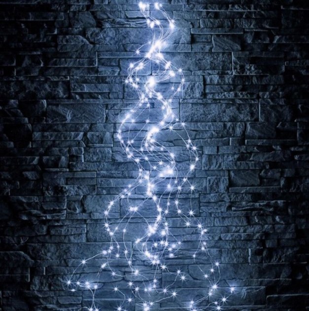 

Гирлянда Конский хвост 2м 340 LED с контроллером Garland RD-246 Белый (М-355)